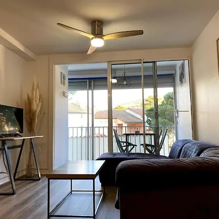Appt F3 A 80m De La Mer 5 Couchages Plus Bebe Argelès-sur-Mer