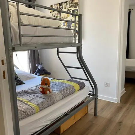 Appt F3 A 80m De La Mer 5 Couchages Plus Bebe Apartment *